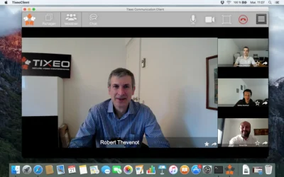 Tixeo : la visioconférence sécurisée enfin sur votre Mac