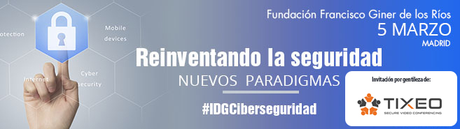 Tixeo, patrocinador del evento Ciberseguridad 2019