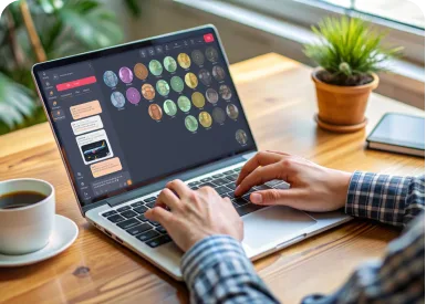Workspace Tixeo en favori — accès rapide depuis l'interface d'accueil sur ordinateur